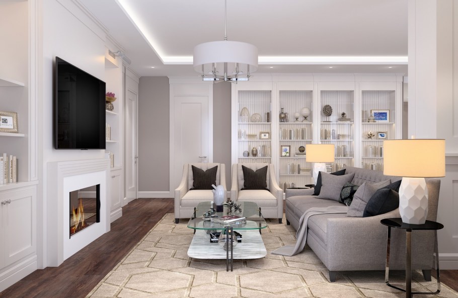 ЖК сады Пекина лобби