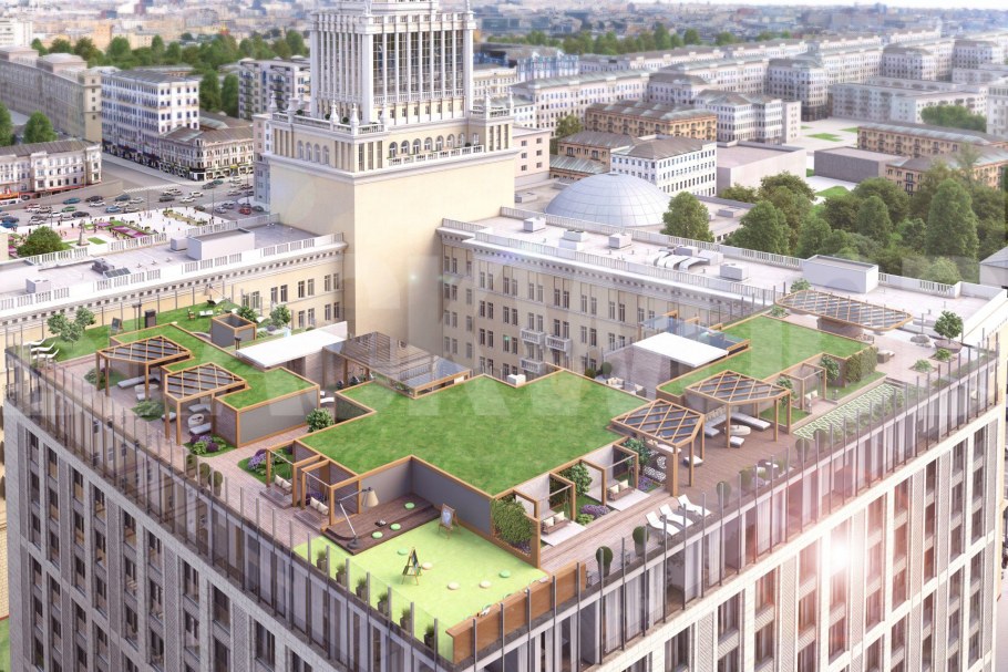 ЖК сады Пекина пентхаус