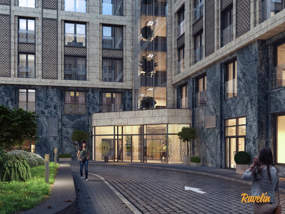 Сады Пекина входная группа