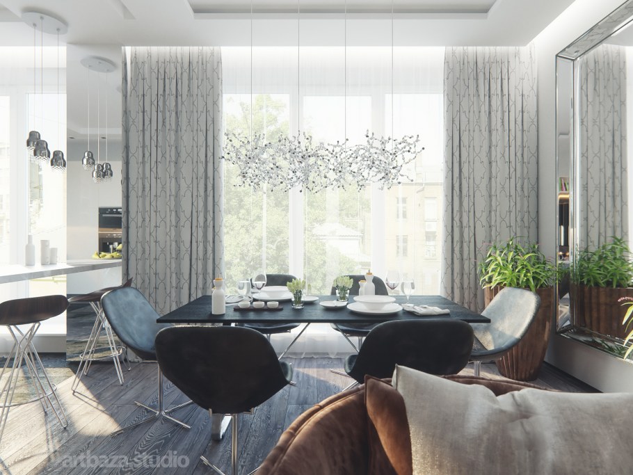 Интерьер ЖК сады Пекина