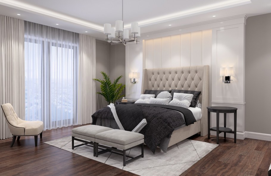 Интерьер ЖК сады Пекина