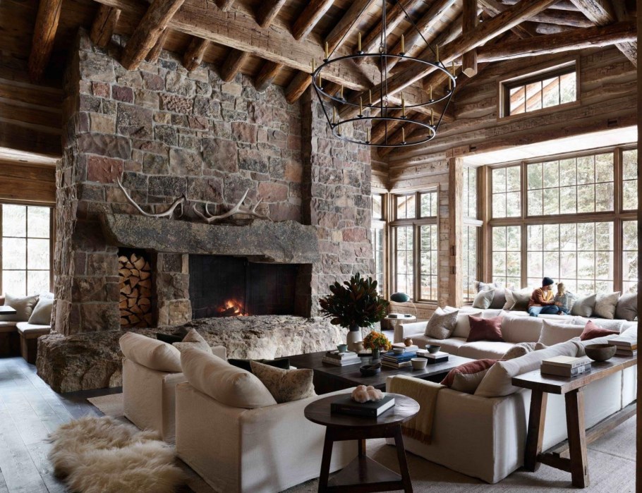 Luxury Chalet Interior Courchevel