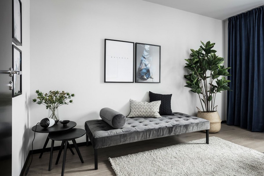 Монохромный интерьер