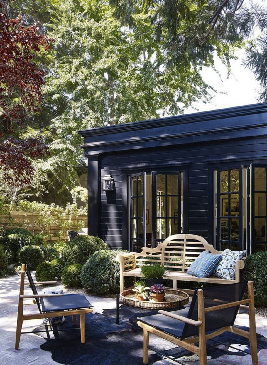 Задний двор в американском стиле