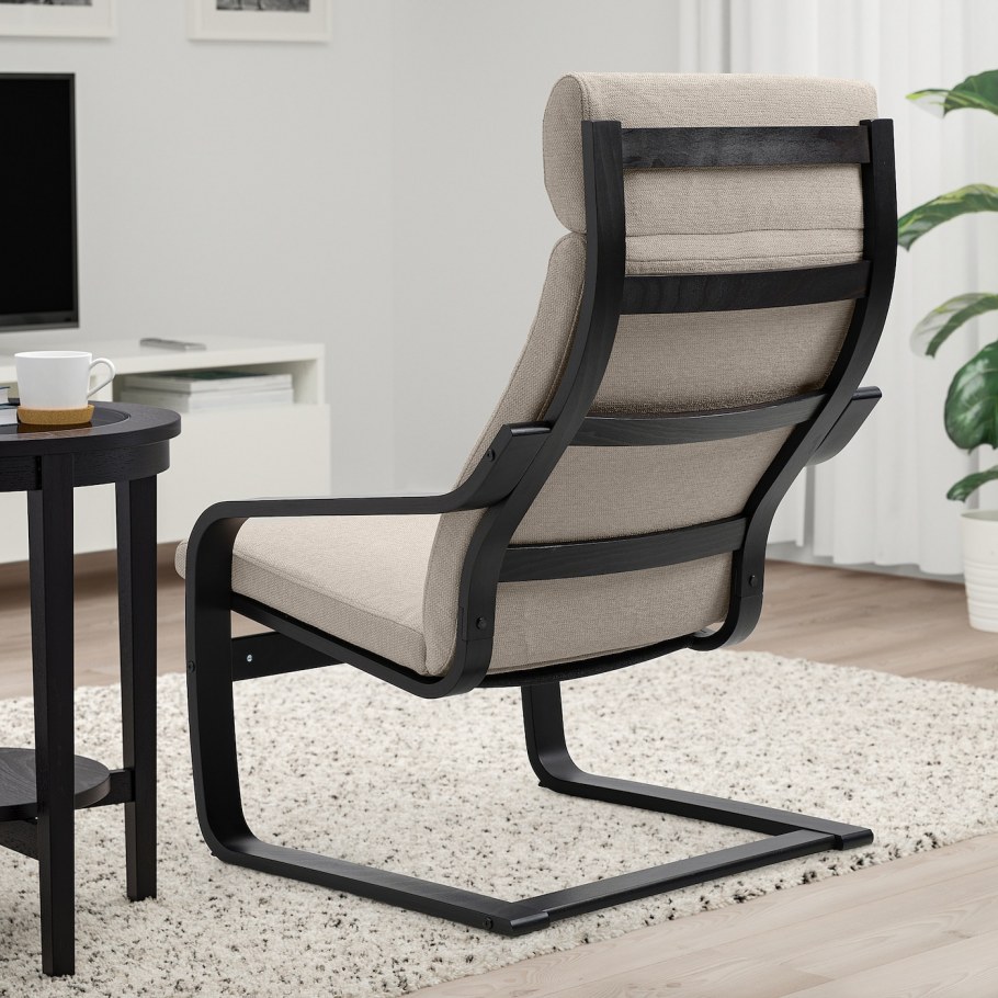 Кресло ПОЭНГ габариты