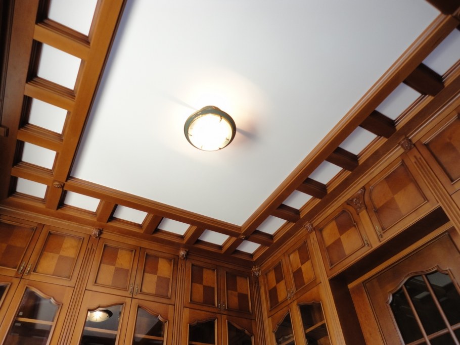 Царицыно кессонный потолок