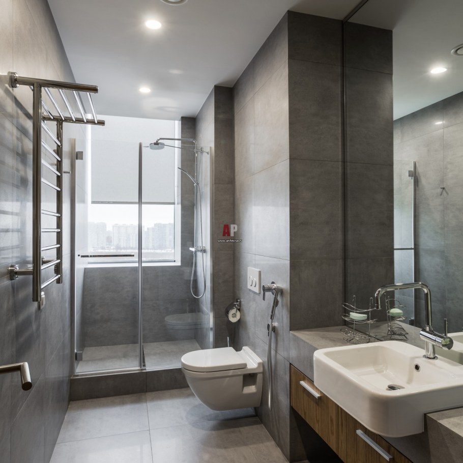 Общественный туалет интерьер