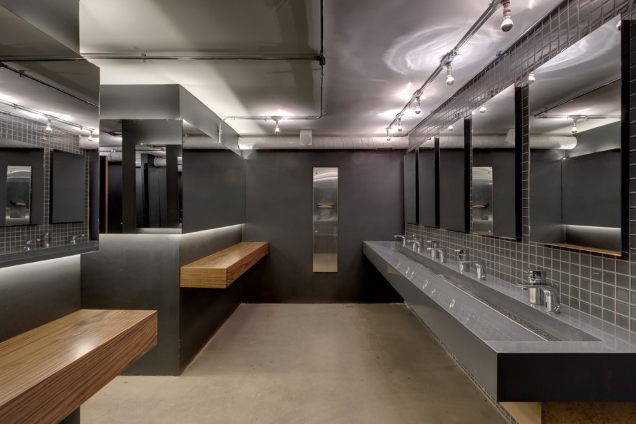 Общественный туалет интерьер