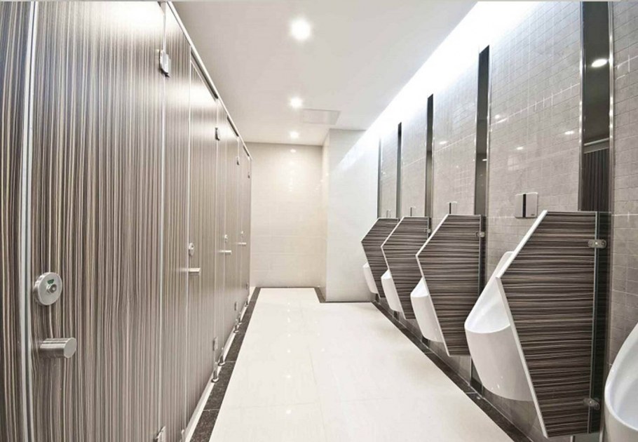 Общественный санузел интерьер