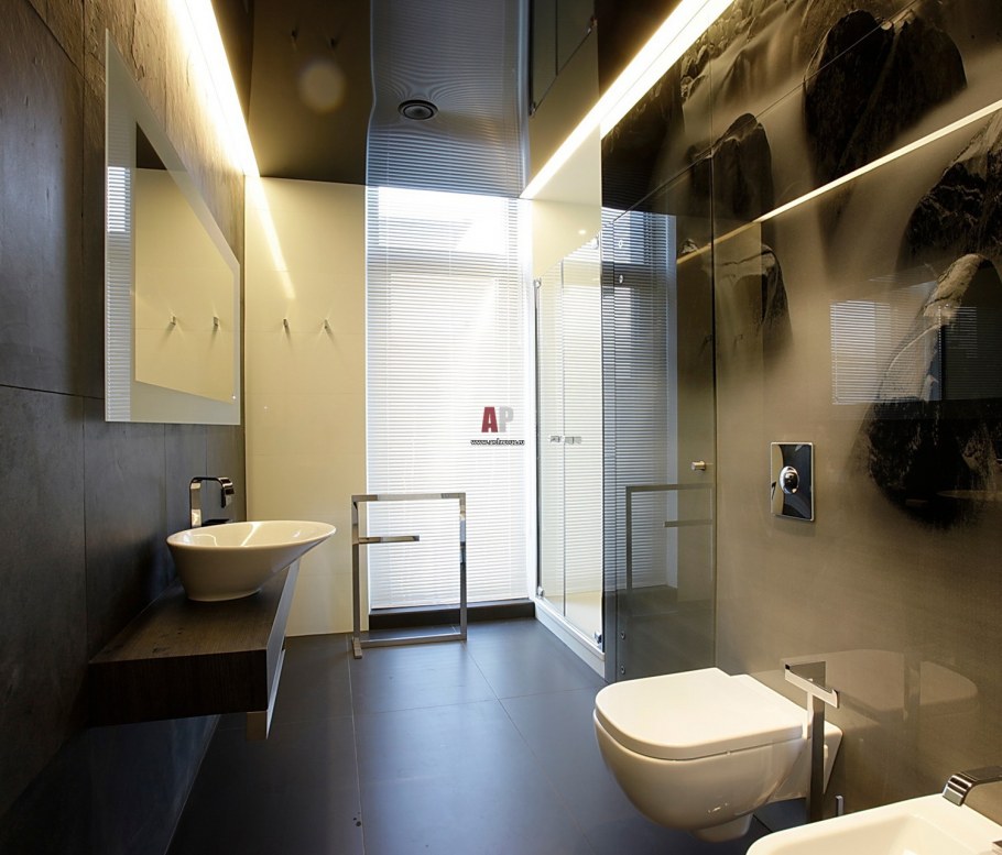 Общественный туалет интерьер