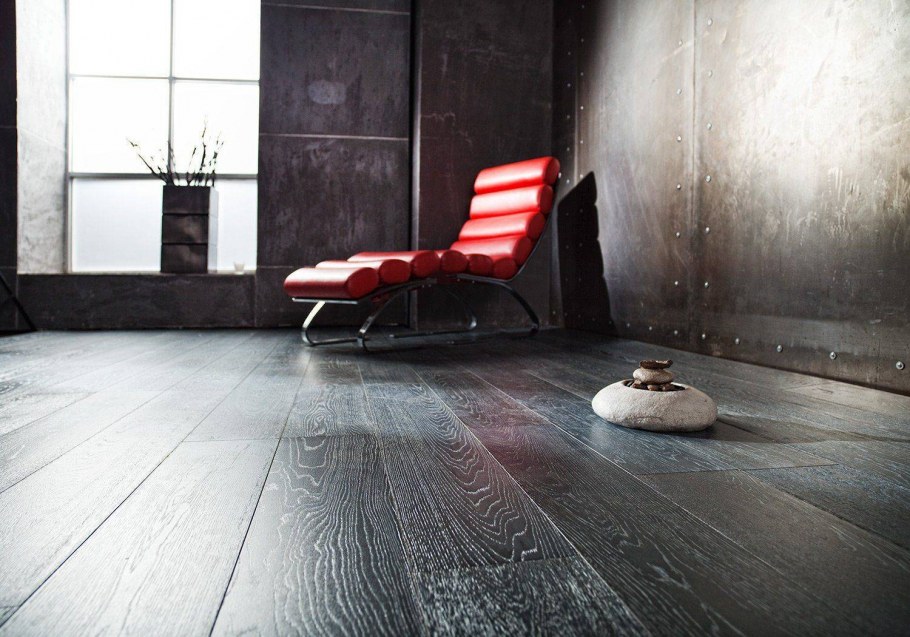 Деревянный пол в интерьере