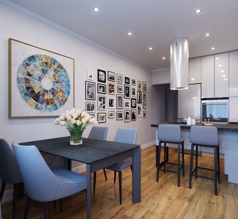 Брахеа в дизайне квартиры