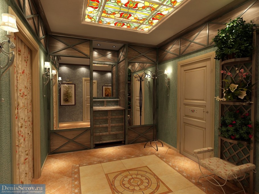 Прихожая в стиле современной классики