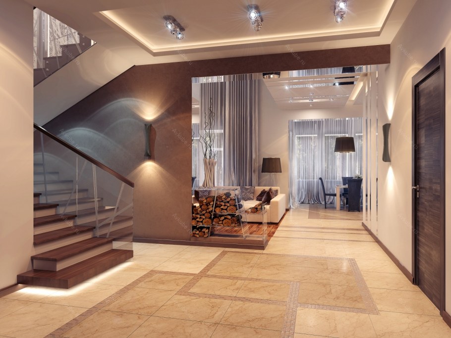 Проект отделки коттеджа