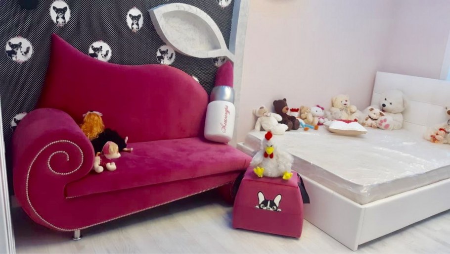 Красивые диваны для девочек