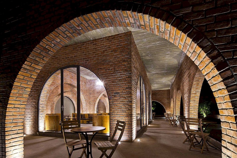Кирпичная арка лофт