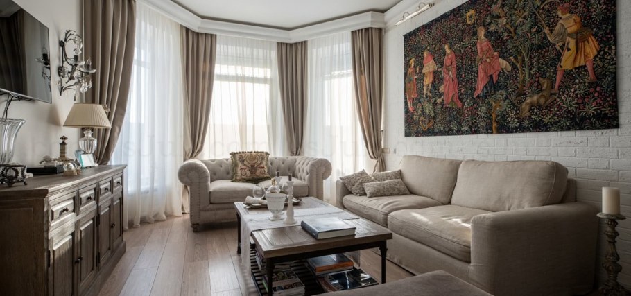 Гостиная 28 кв м 25nv