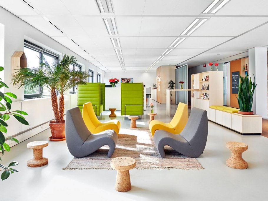 Зона отдыха в офисе