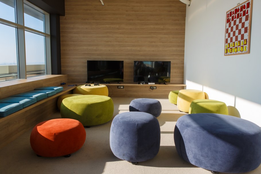 Зона отдыха в офисе