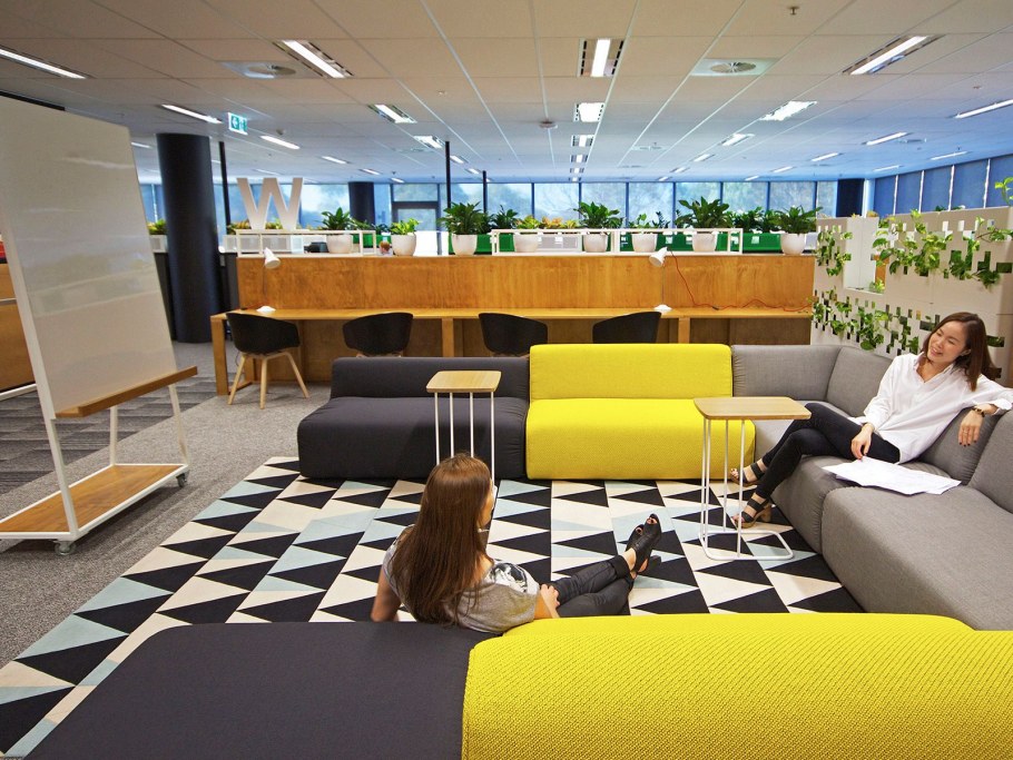 Творческое пространство в офисе