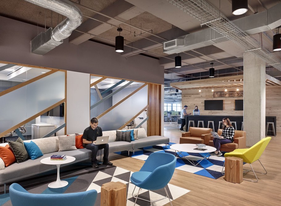 Зона отдыха в офисе