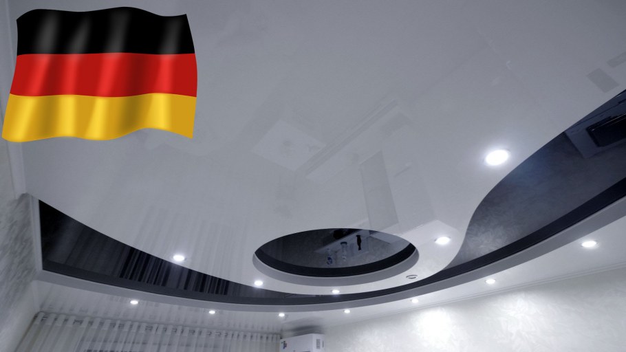 Натяжные потолки германские