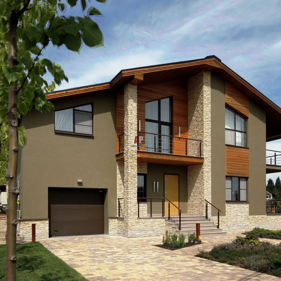 Частный дом фасад