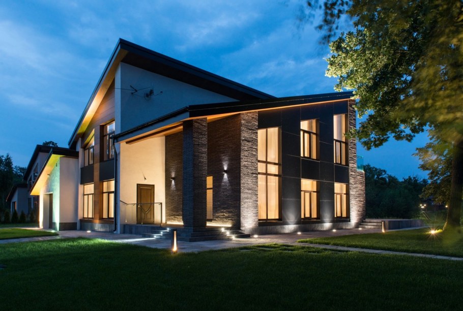 Фасад в современном стиле