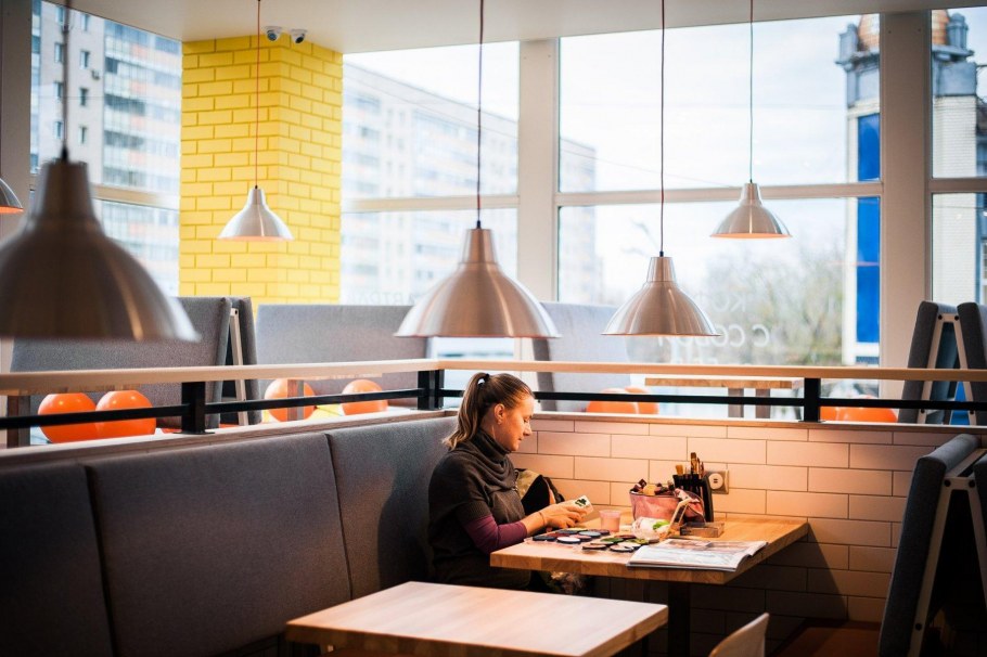 Бульвар Мещерский лес вечером