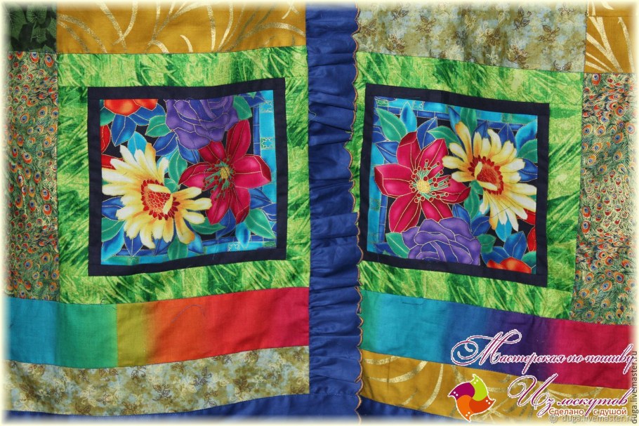 Шторы пэчворк