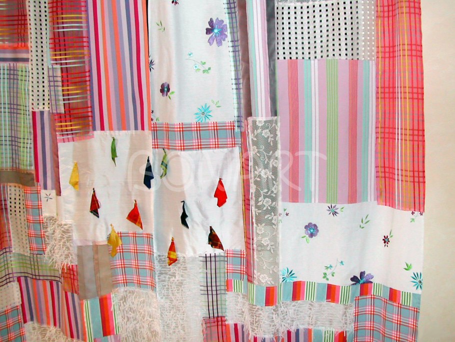 Лоскутные занавески