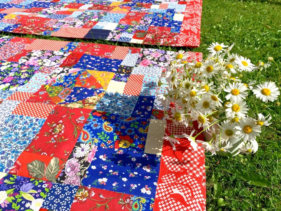 Занавески пэчворк