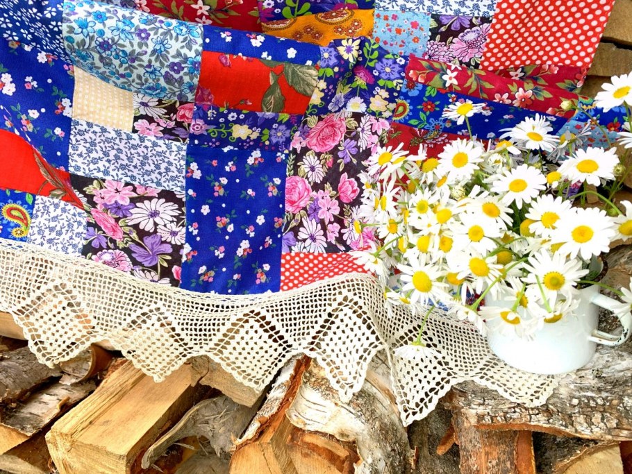 Занавески пэчворк