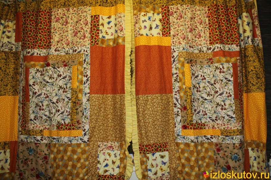 Занавески из Лоскутов