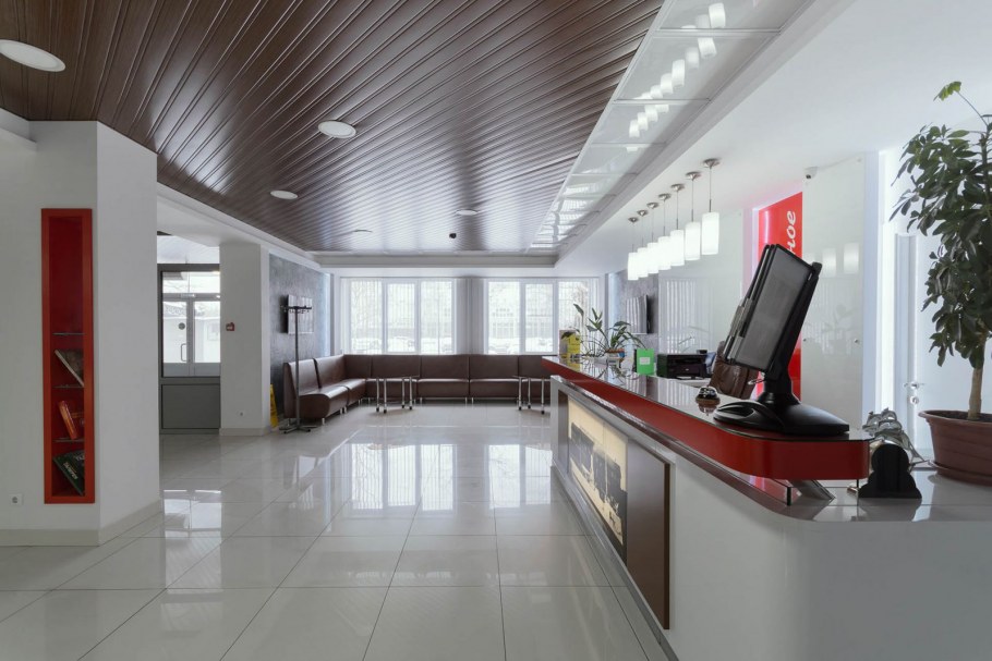 Современная отделка офиса