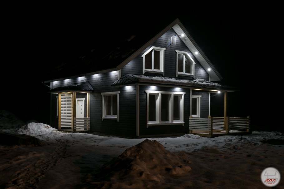 Интерьер сруба 6 на 6