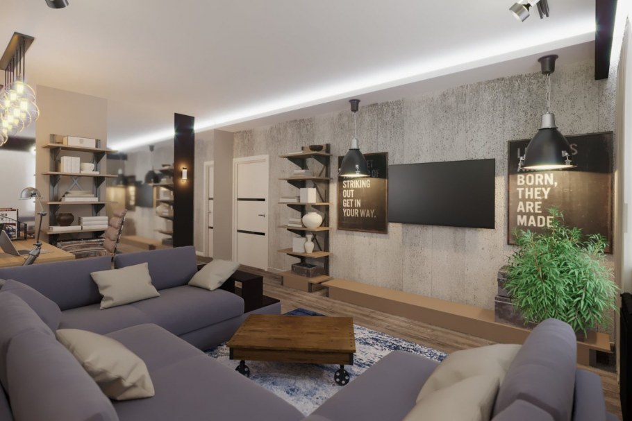 Лофт для молодого человека