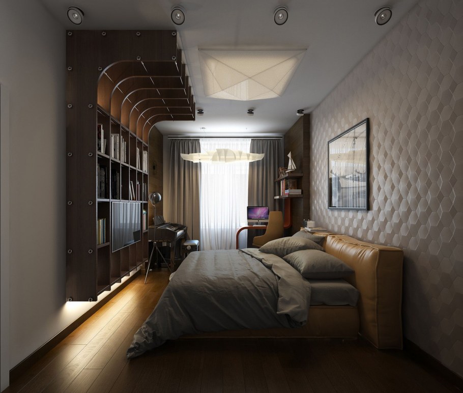 Интерьер квартиры для молодого человека