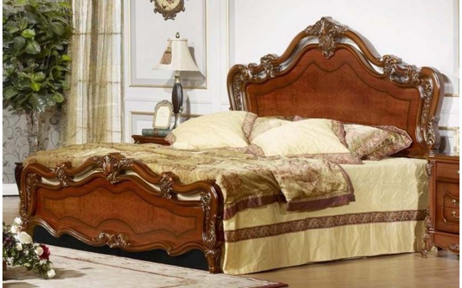 Кровать MK-3004-br двуспальная