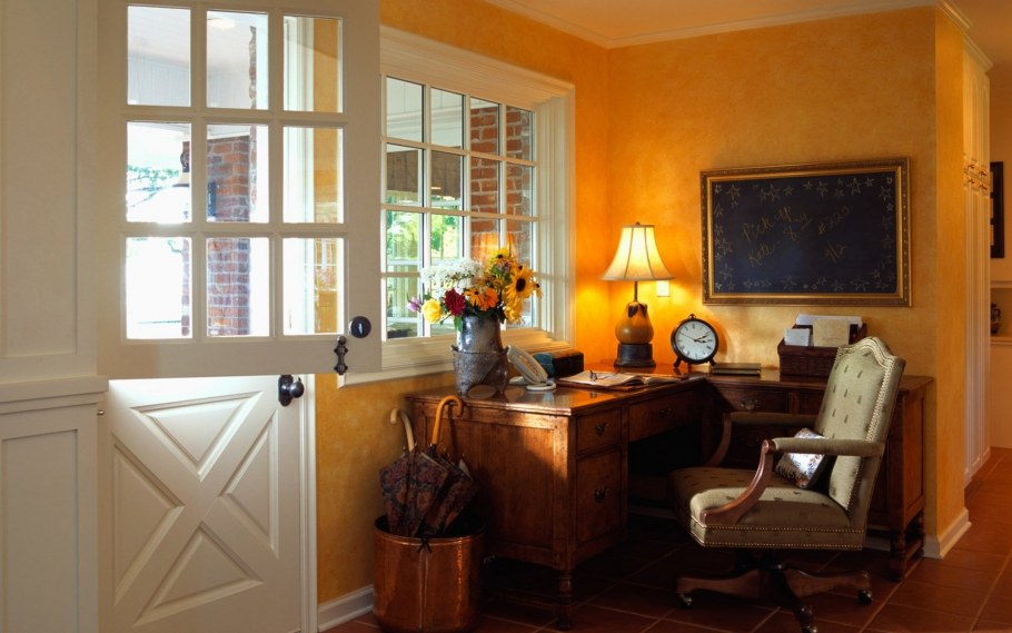 Какой цвет стен лучше в домашнем кабинете