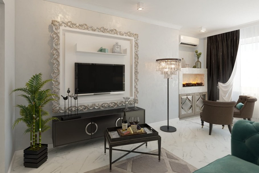 Небольшие камины для квартиры