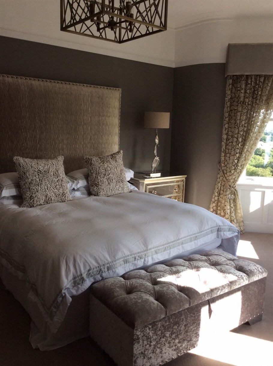 Farrow and Ball спальня