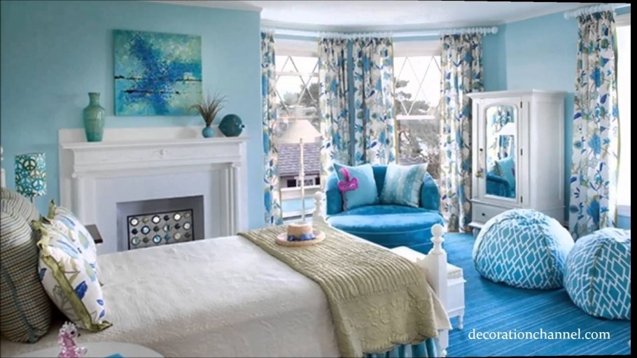 Интерьеры в синих тонах