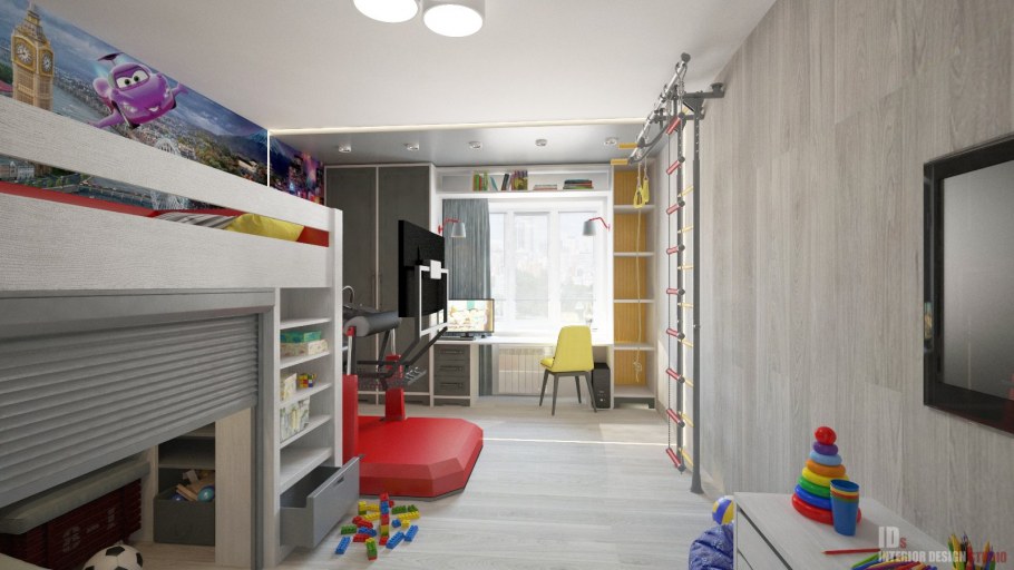 Фреска в детскую комнату мальчику