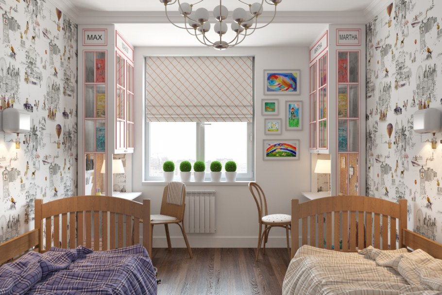 Обои для школьника мальчика в комнату