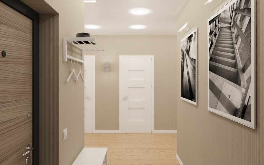 Обои в прихожую