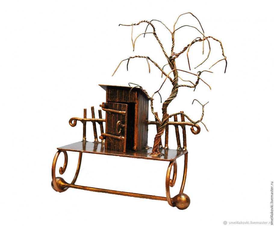 Дизайнерские вещи из медного прутка