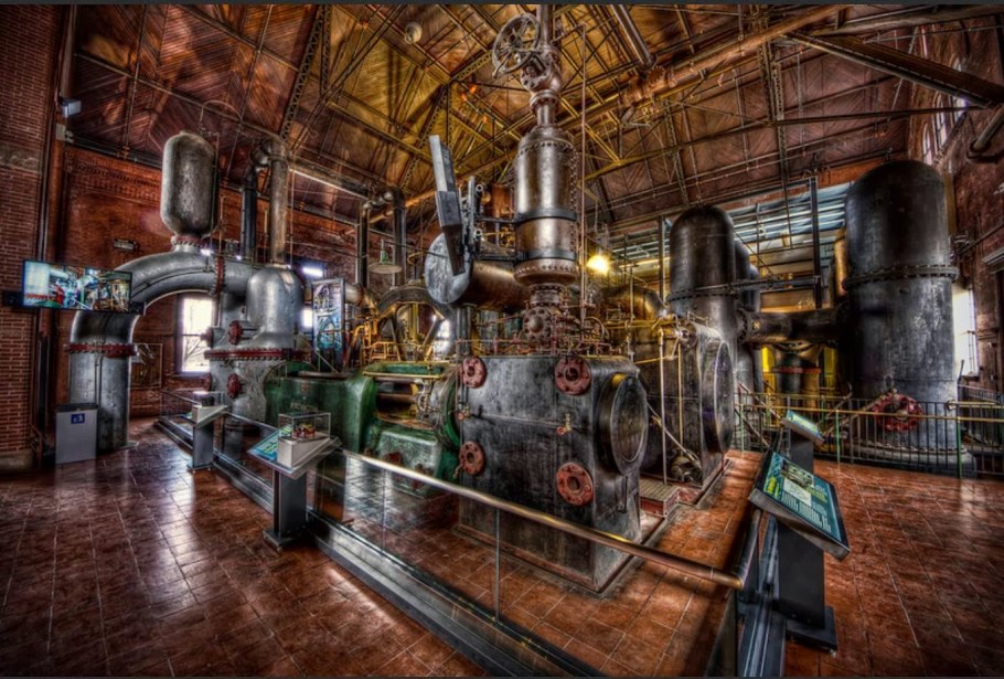 Дом в стиле дизельпанк