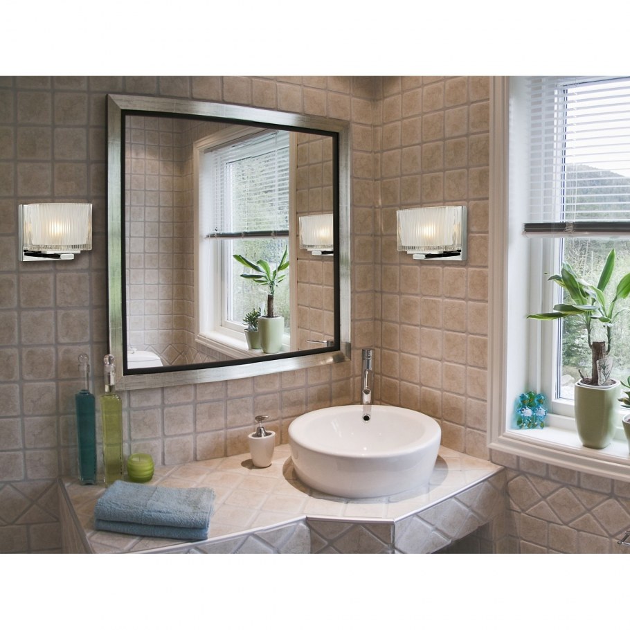 Окно в ванной комнате