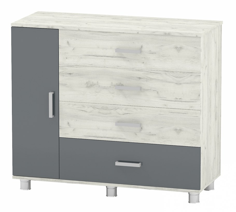 Дуб Корабельный серый k002 pw 3127